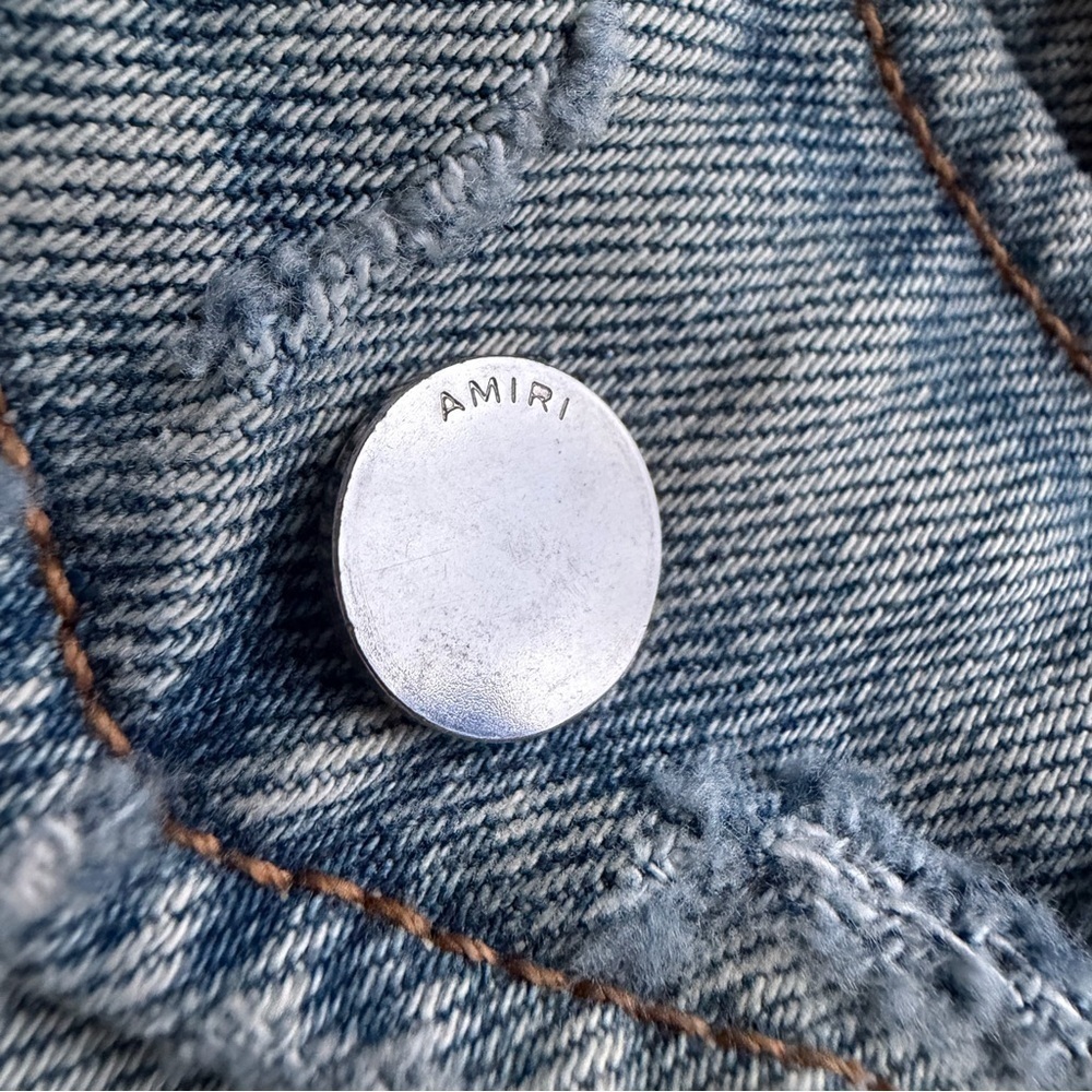 Amiri Reverse Trucker Bomber Jacket - Picture 6 of 13